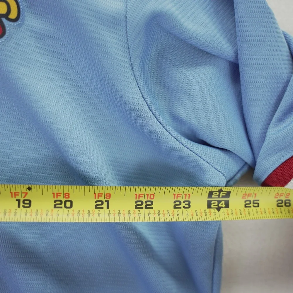 Nike St Louis Cardinals Jersey XL Cooperstown Collection Blue Birds on Bat